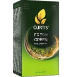 Curtis чай зеленый Fresh Green, 25 пакетиков